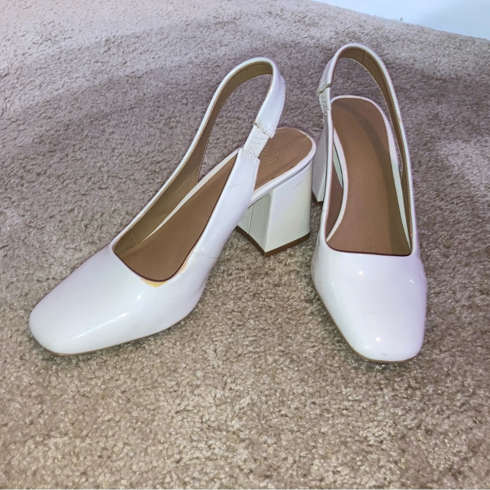 UO Sling-Back Block Heels